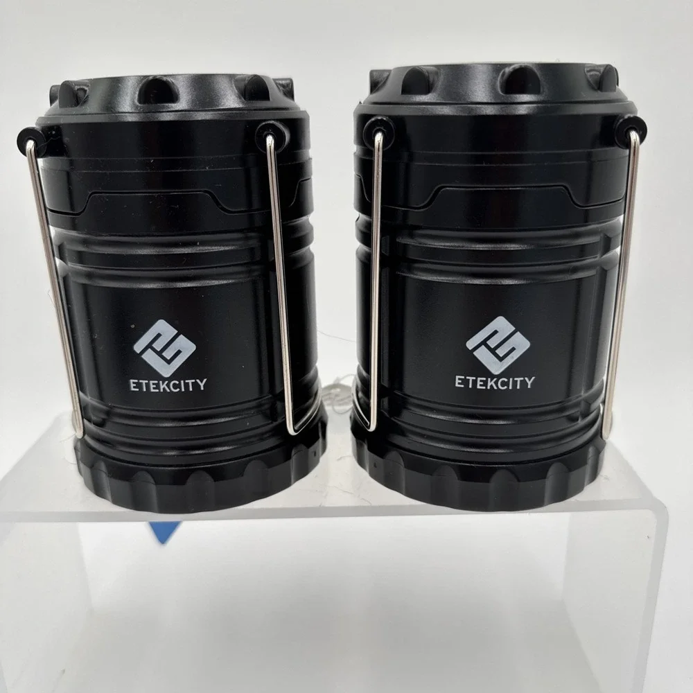 Lot of 2 - ETEKCITY Camping, Emergency LED Lanterns Model #‎ CL10